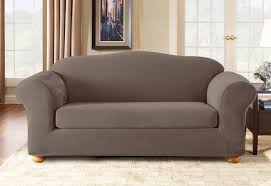 Stretch Sofa Slipcover Taupe Tan Beige