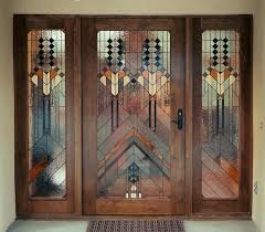 stained glass entry door for single