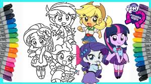 My little pony adalah sebuah film animasi yang berkisah tentang kehidupan pada kuda yang cantik dan lucu. Coloring Equestria Girls Minis Mewarnai Gambar My Little Pony News Break