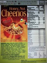 honey nut cheerios calories from fat