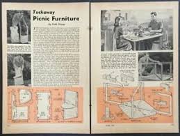 chairs 1948 howto build plans