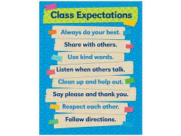 Scholastic Teaching Resources Sc 812797 Tape It Up Class Expectations Chart Newegg Com