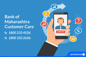 bank of maharashtra customer care toll