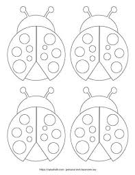 Drill a small hole and add a . 9 Free Printable Ladybug Templates Cute For Coloring Crafts The Artisan Life