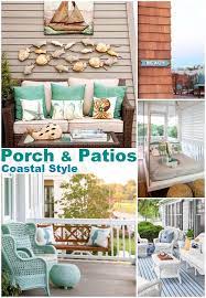 Coastal Beach Style Porch Patio Ideas