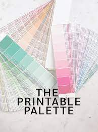 the printable palette
