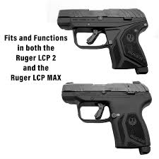 ruger lcp 2 lcp max short stroke flat