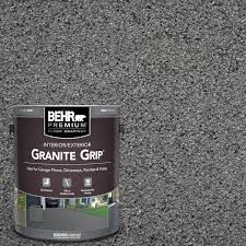 behr premium 1 gal gray granite grip