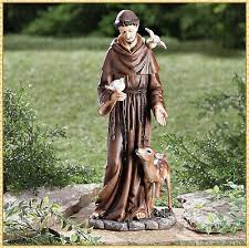 St Francis Of Assisi Statue Religious