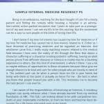 Sample Letter of Recommendation for Residency   Residency Personal    