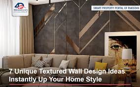 7 Unique Textured Wall Design Ideas