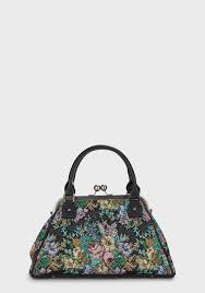 widow fl tapestry handbag multi