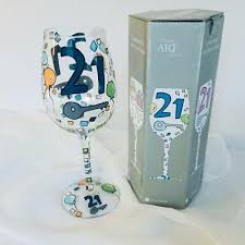 21st Birthday Male Decorative Wine