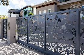 10 simple modern fence gate designs
