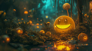 enchanting smiley face hd wallpaper for