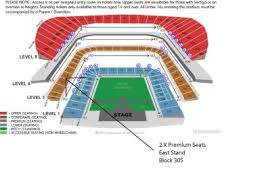 Aviva Seat View 1 X Premium Level Ticket Leinster V Toulouse