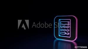 Once you find a graphic to start from, just tap or click to open the document in the. 3d Glowing Neon Symbol Of Icon Of Calculator App Isolated On Black Background Buy This Stock Illustration And Explore Similar Illustrations At Adobe Stock Adobe Stock