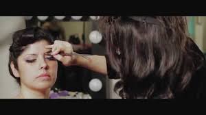pinup eyebrow makeup tutorial with