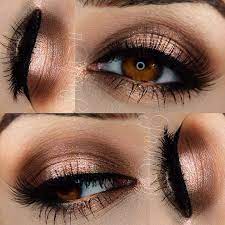 gold smokey eye