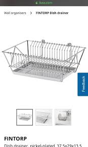 Ikea Fintorp Dish Rack Available 1 6