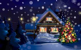 If you're in search of the best christmas cottage wallpaper, you've come to the right place. 151733 Color Wallpapers Good Night Cozy Christmas Trees Snow Desktop Background