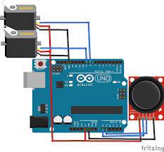 control servo motors with an arduino