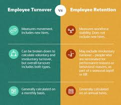 employee retention vs turnover key