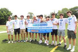 Student Conga-Line Endures 64 Laps around GHS Track, Breaking Guinness  World Record | Greenwich Free Press