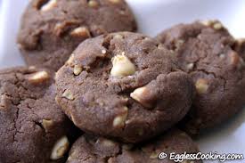 eggless chocolate chip cookies recipe