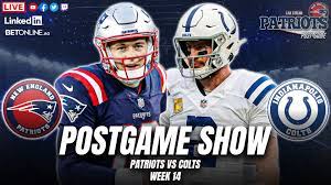 Patriots vs Colts Postgame Show - video ...