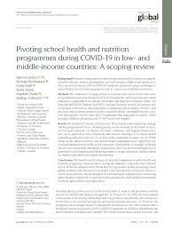 nutrition programmes during covid 19