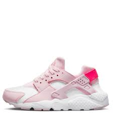 Nike huarache pink and white