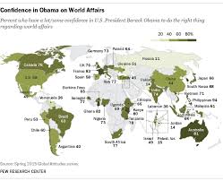 7 Charts On How The World Views President Obama Pew