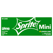 sprite lemon lime soda mini cans