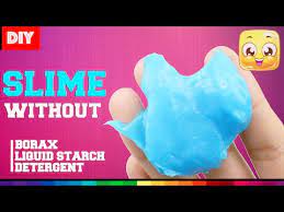 diy slime without borax or liquid