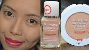 neutrogena skin clearing foundation