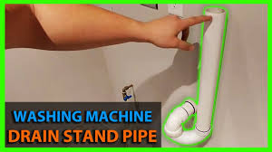 washing machine drain stand pipe