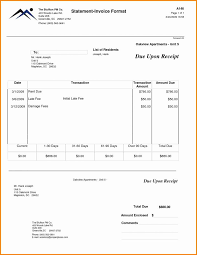 Lawn Mowing Invoice Template Free Or Rental Property Invoice