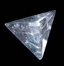 Tétraèdre De Pierre Précieuse Cristal de Roche Géométrique Figurine | eBay