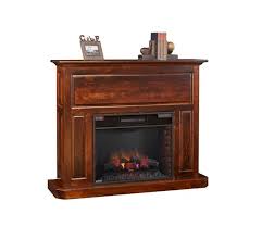 Solid Wood Fireplace Mantel With Inset