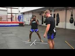 basic muay thai footwork and stance