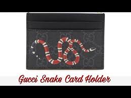 Free shipping and returns on women's card cases wallets & card cases at nordstrom.com. Gucci Snake Card Holder Review From Dhgate Youtube