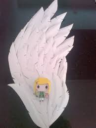 Paper Craft Foam Wings How To Make A Wing Papercraft On