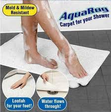 aqua carpet non slip feet grip bathroom