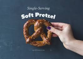 single serving soft pretzel izy