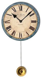 Regency Rossiter Blue Pendulum Clock 6