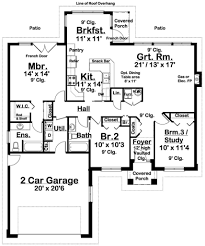 Ranch style house plan designs. Ranch Style House Plan 3 Beds 2 Baths 1573 Sq Ft 126 180 Eplans Com Floor Bungalow Landandplan