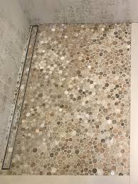Pebble Tile Showers Pebble Tile