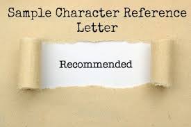 sle character reference letter