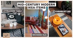 10 retro mid century modern ikea items